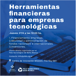 Charla: Herramientas financieras para empresas tecnológicas